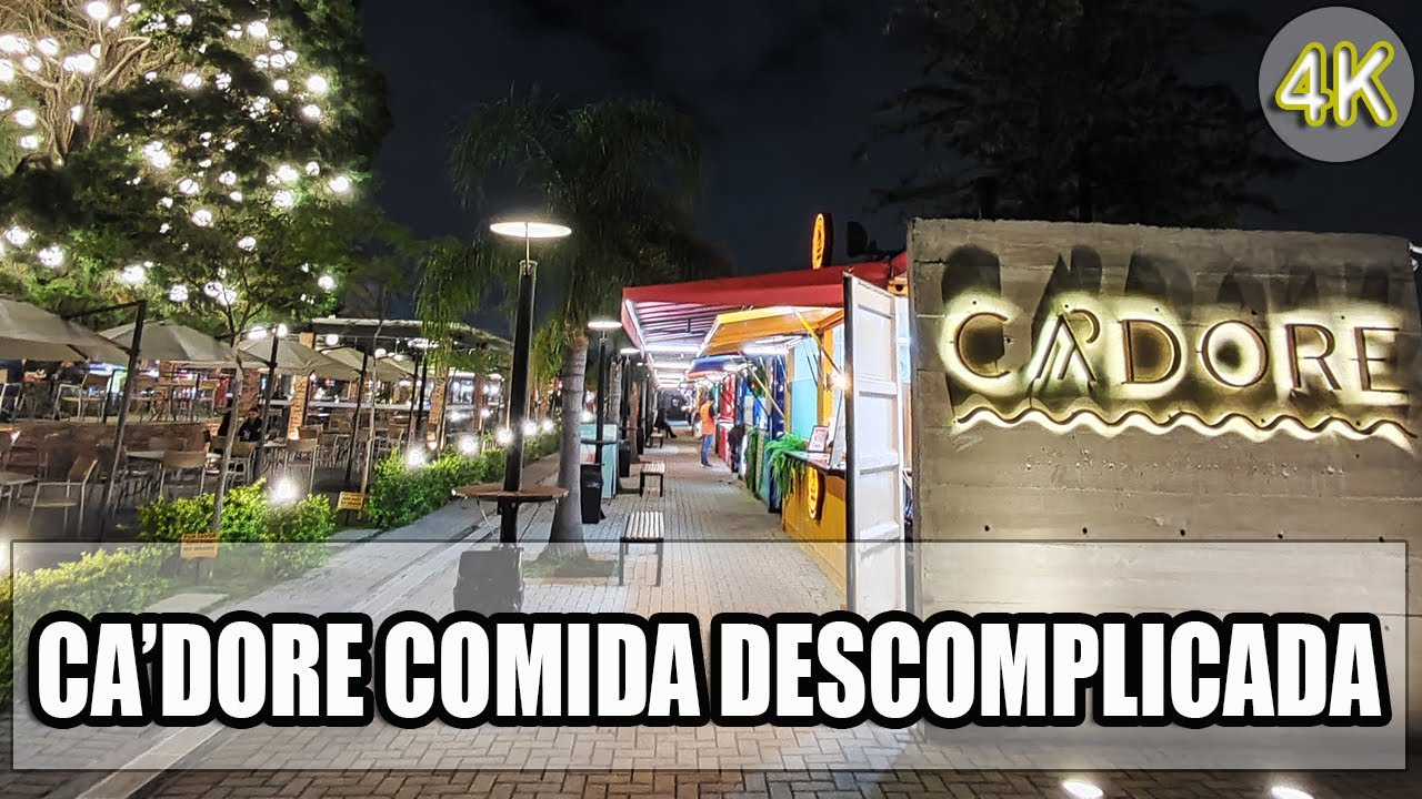 CAMINHANDO NO CA'DORE COMIDA DESCOMPLICADA - CURITIBA - 4K