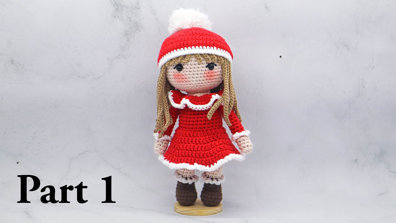CAROL | PART 1| MAKING AMIGURUMI | CROCHET DOLL TUTORIAL