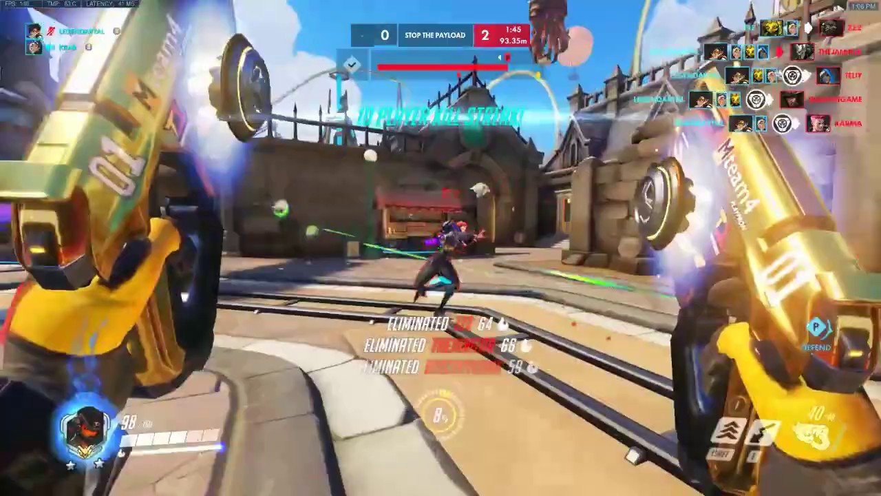 Insane Tracer combo in Double Shield meta!! :O