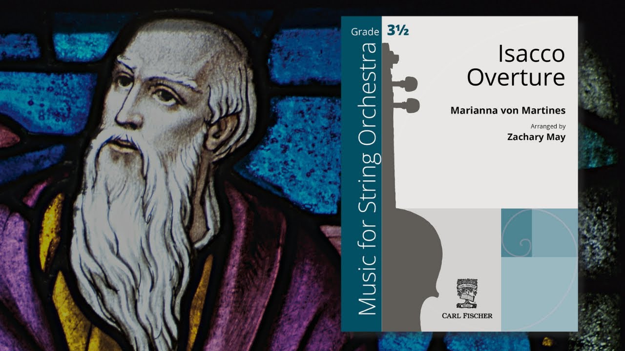 Isacco Overture (STR32) by Marianna Martines, arr. Zachary May