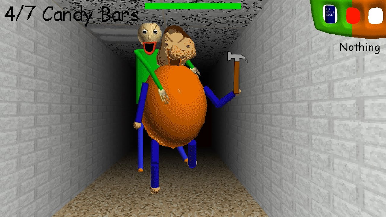 Bully helps Baldi █ Baldi's Basics &ndash; mods █