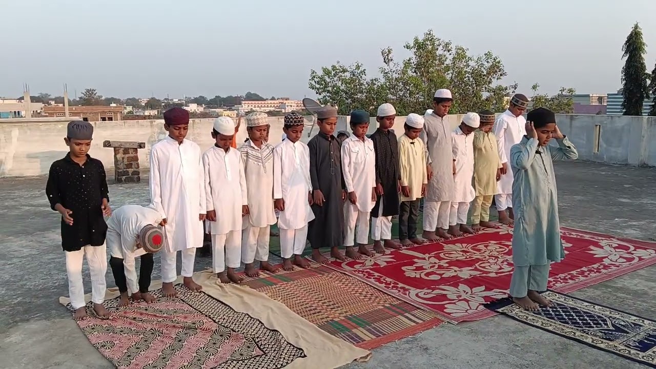 @tow rakat namaz training#imam by mohd Bilal #viral video on YouTube#maktab faizan e maaz 