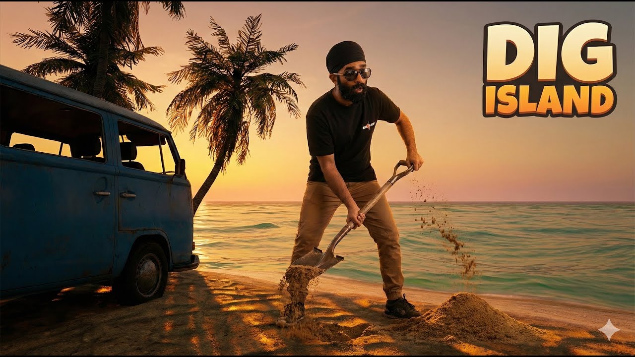 ❄️ Dig Island 😍 New Coop Game with STREAMERS 🔴 Sikhwarrior - Indian Gaming LIVE