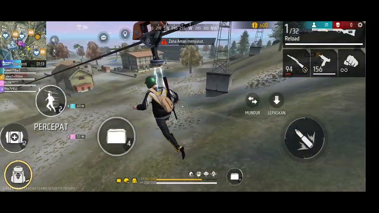 CARA BERMAIN FREEFIREUNTUK PEMULA