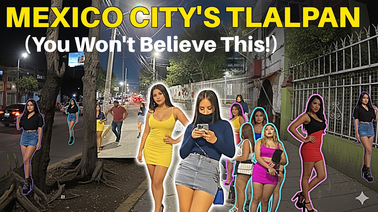 Unbelievable! You'll Never Guess What's Hiding Along Mexico City's Tlalpan Avenue 🤯🇲🇽