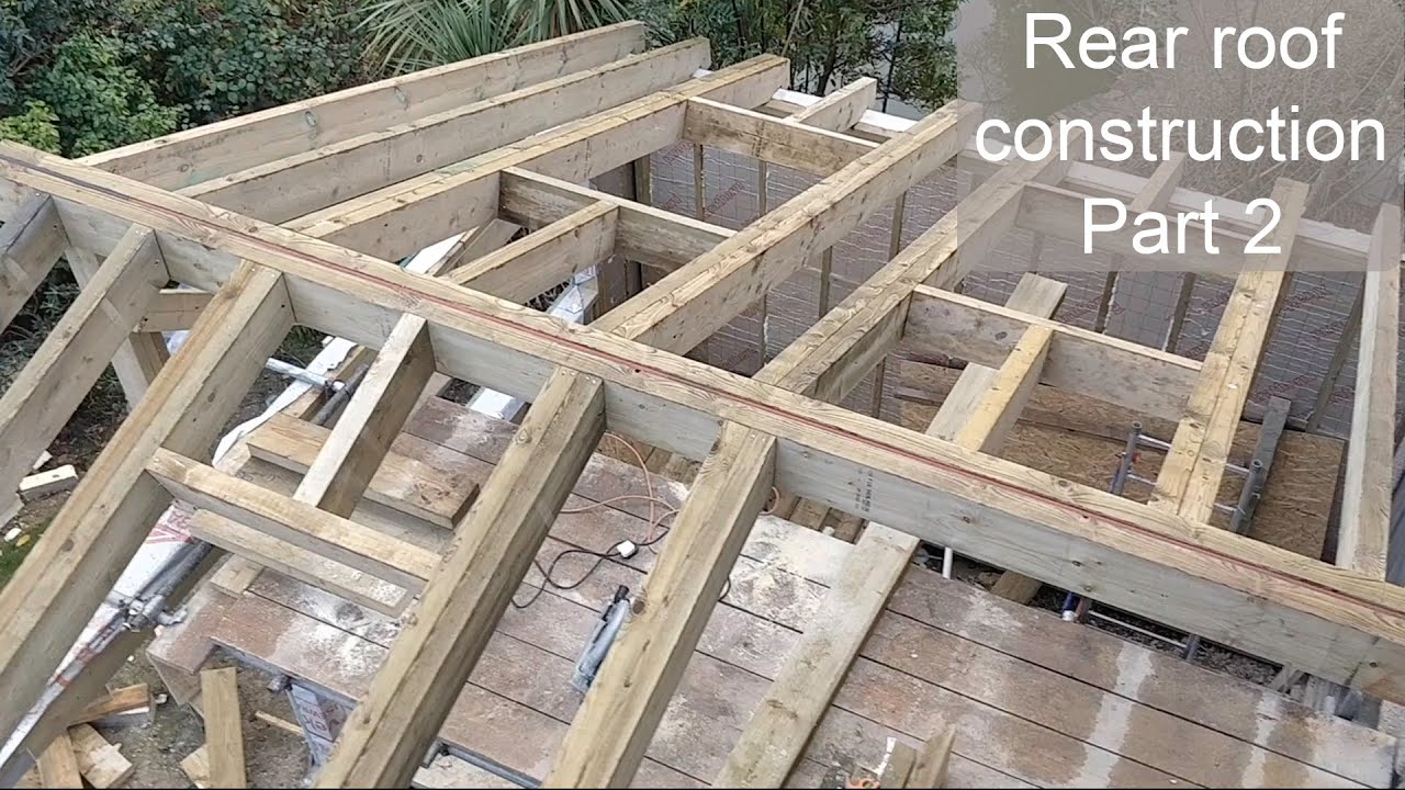 Rear roof construction part 2