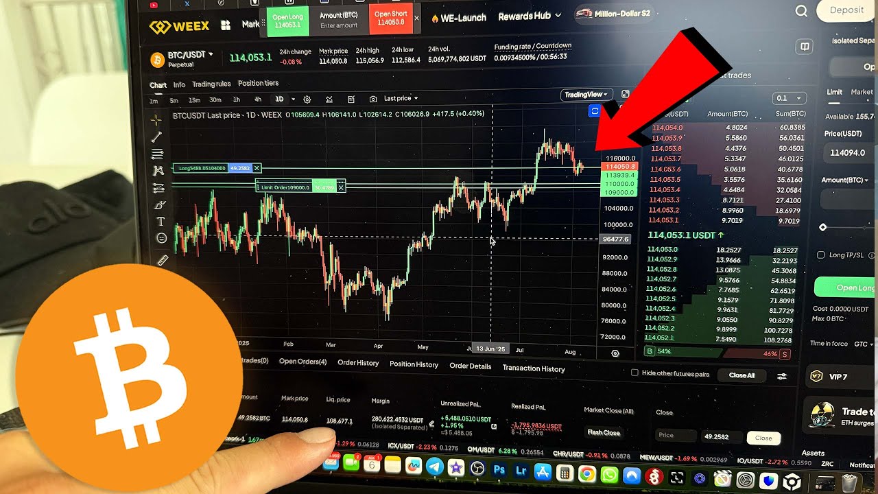 I AM $5 MILLION LONG ON BITCOIN... here is why