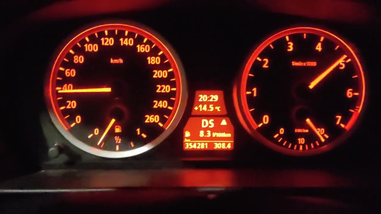 BMW 525i 192HP E61/E60 acceleration (active exhaust system)