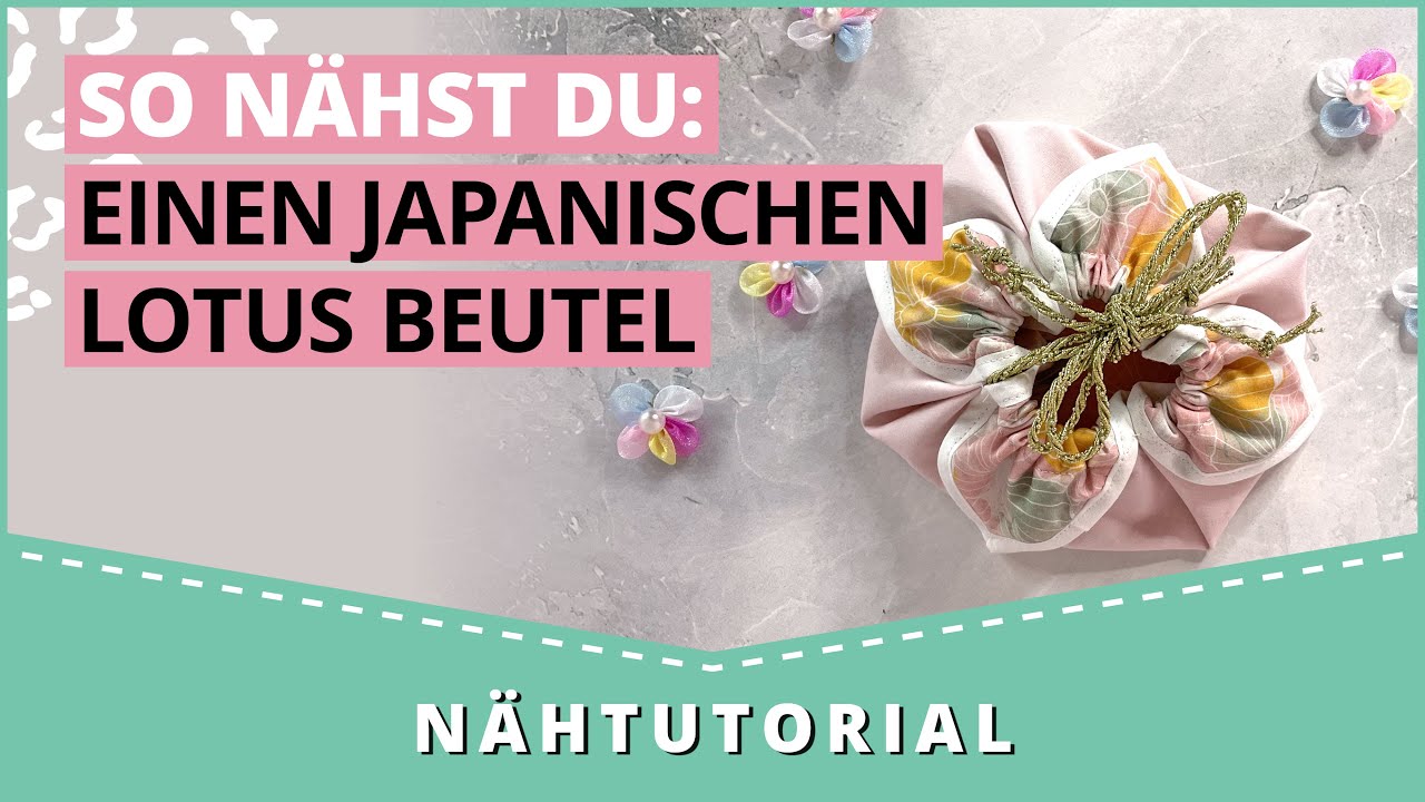 Coole Beutel nähen für Nähanfänger
