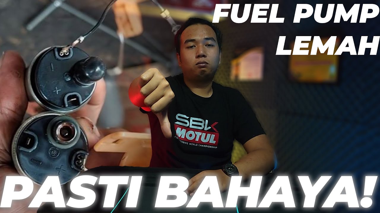 Harus Tau! Ini Gejala Fuel Pump Motor Injeksi Sudah Mulai Lemah