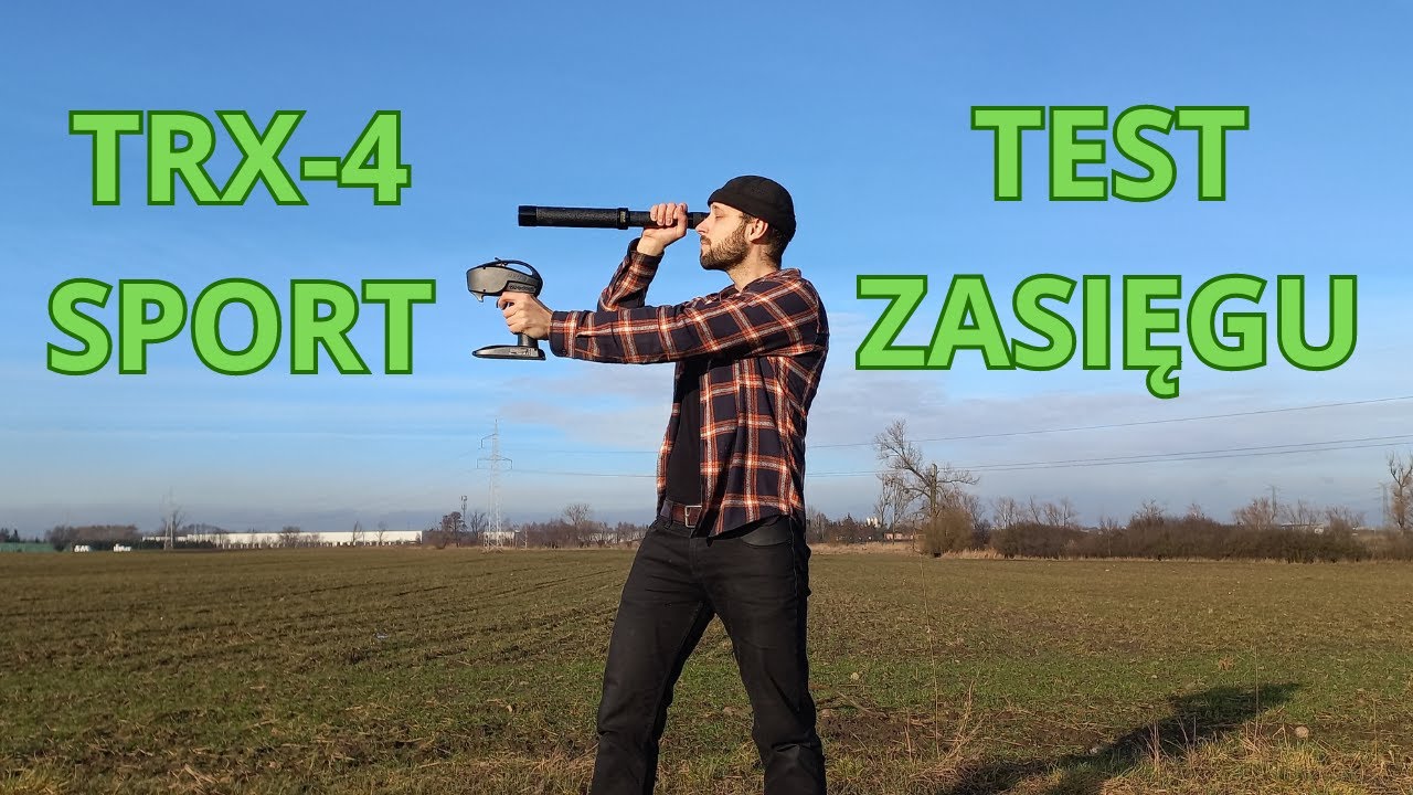 Test zasięgu modelu Traxxas TRX-4 Sport