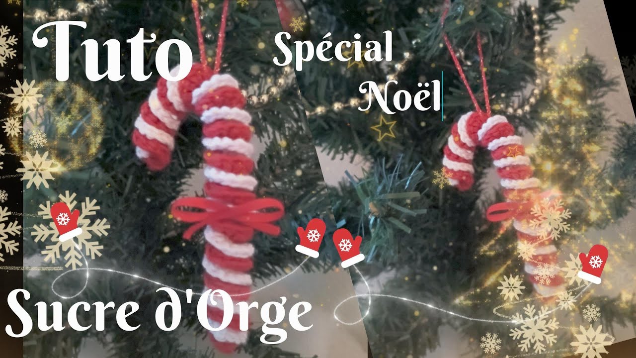 Tuto Spécial Noël! Petit Sucre d'Orge, Facile Rapide!