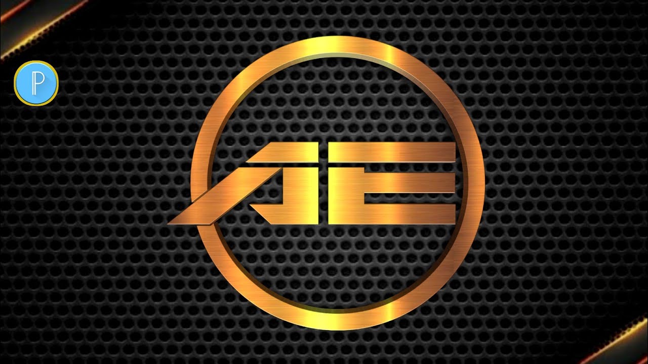 Men kòman Pou fè logo Pou Channel youtube ou ak pixellab// how to make letter logo on pixellab