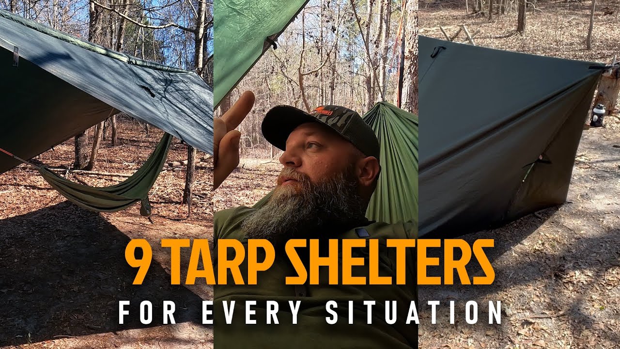 9 Tarp Shelters for Every Situation | DD Hammocks 3x3 Tarp