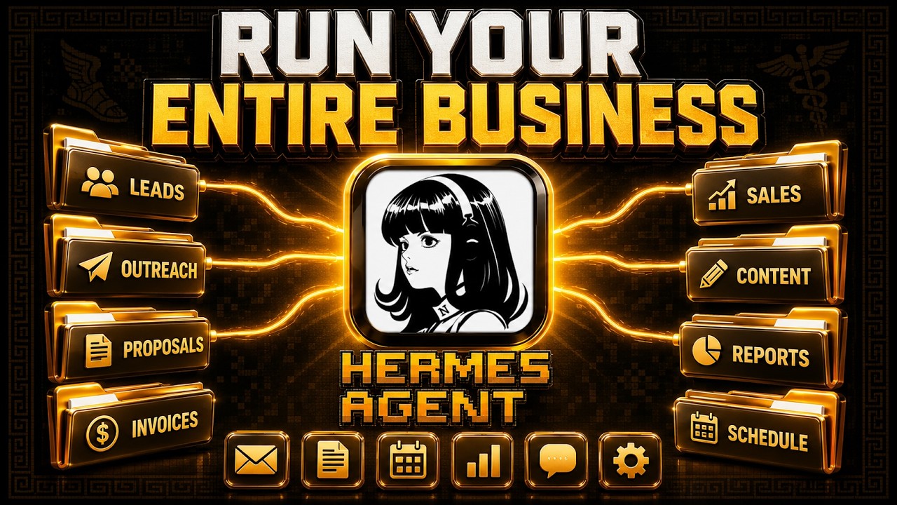 Как управлять всем своим бизнесом с помощью Hermes Agent (без навыков программирования)