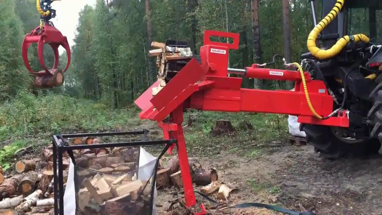 Мобильный дровокол Naarva H60