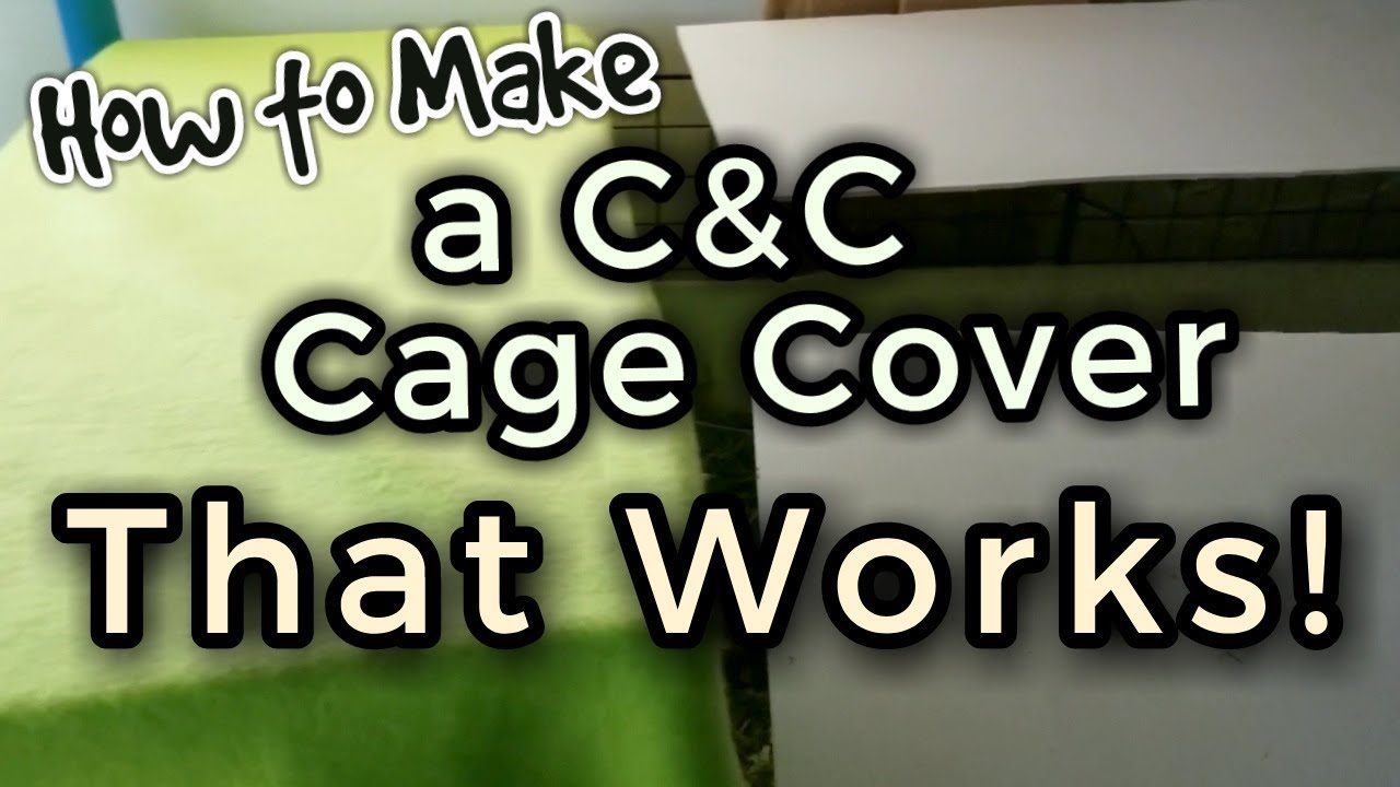 How to Make A C&C Top Cover Lid That Works!