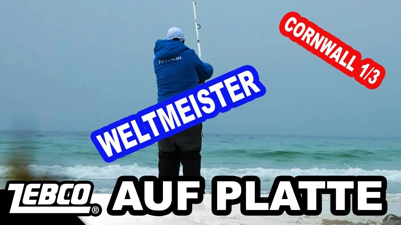 BRANDUNGSANGELN mit WELTMEISTER - Team Zebco auf Tour in Cornwall - Teil 01