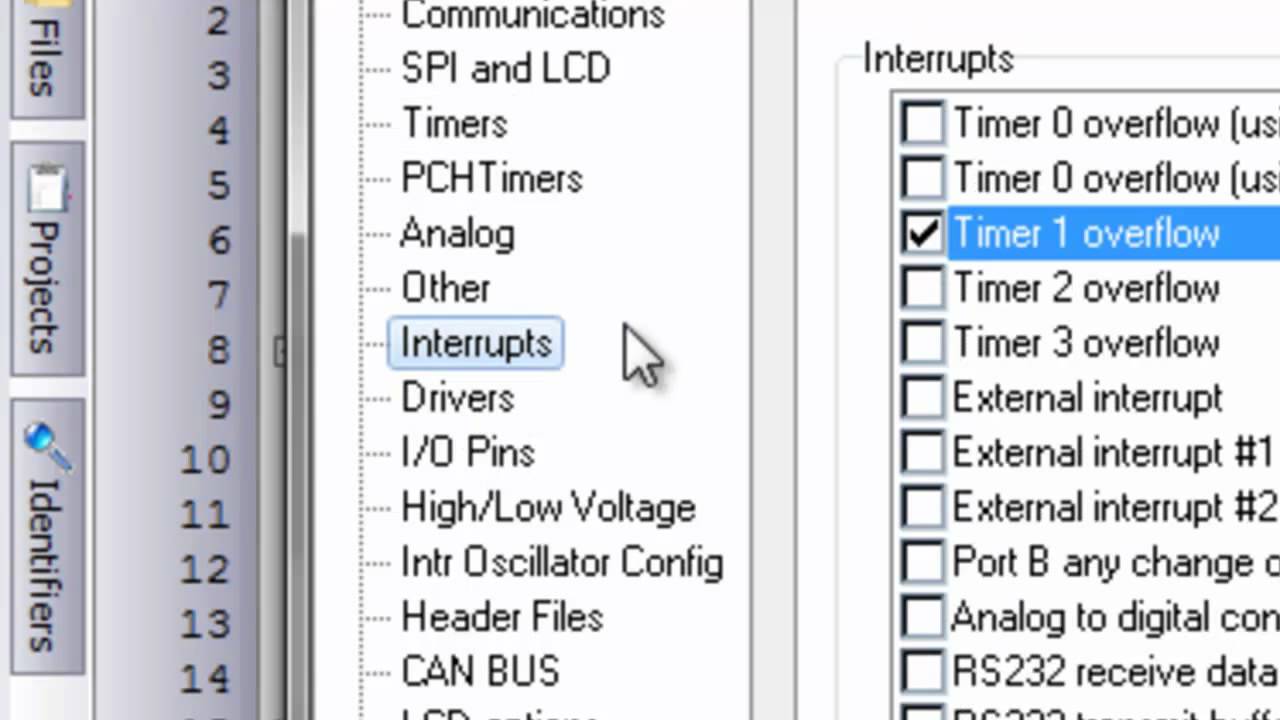 Tutorial - 26 - Programação Em C para PIC - Interrupção timer 1 Código (Em Português)