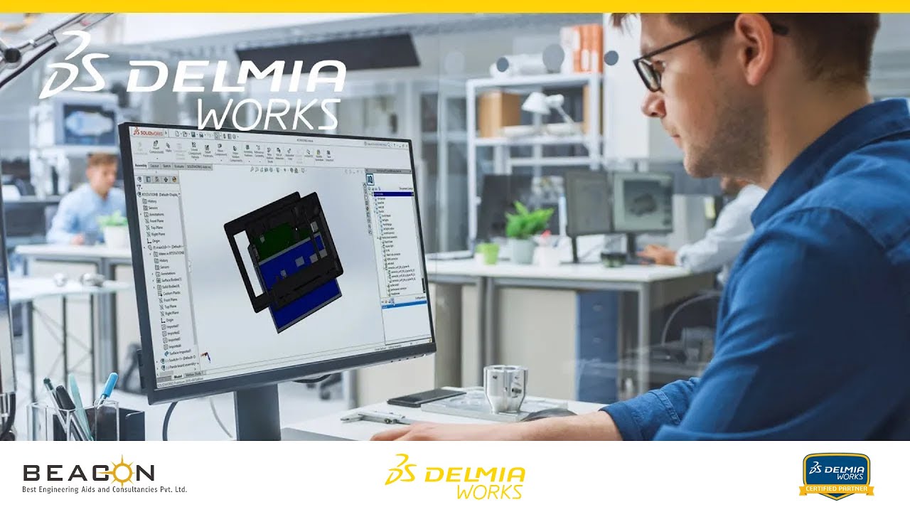 DELMIAworks Product Demo: SOLIDWORKS Add-In | BEACON