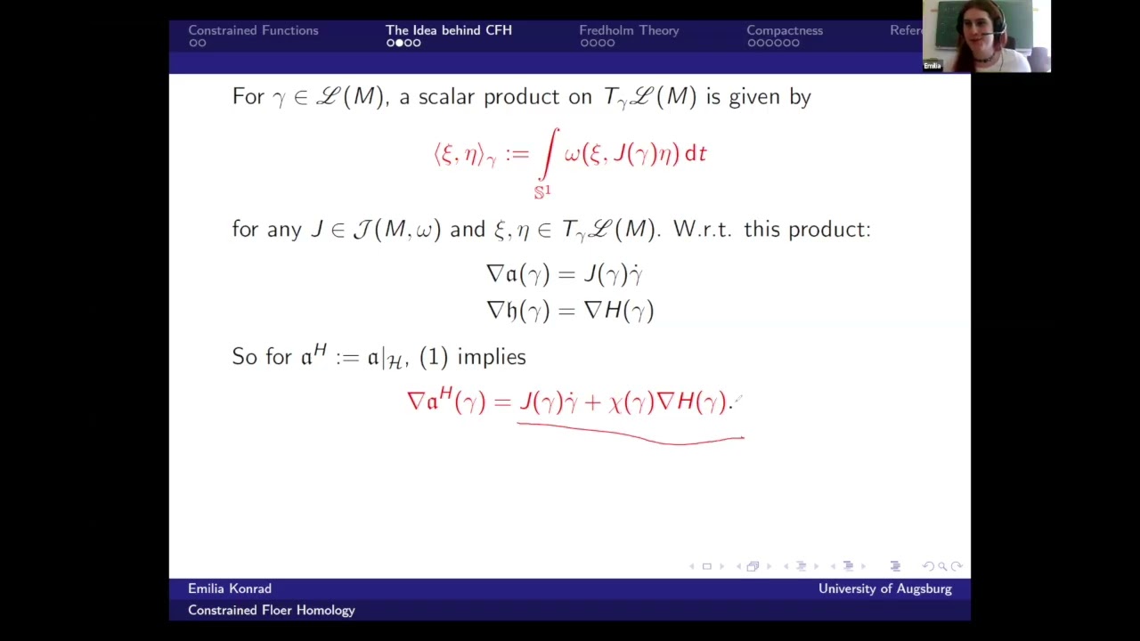 Constrained Floer Homology - Emilia Konrad
