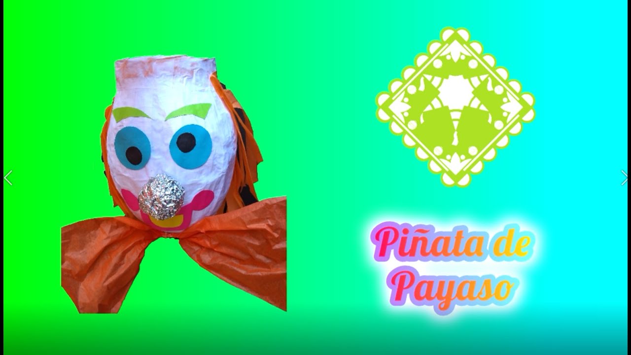 Taller de Artes Plásticas / Tema: Decembrino / Piñata Payaso / 14 de 14 (B)