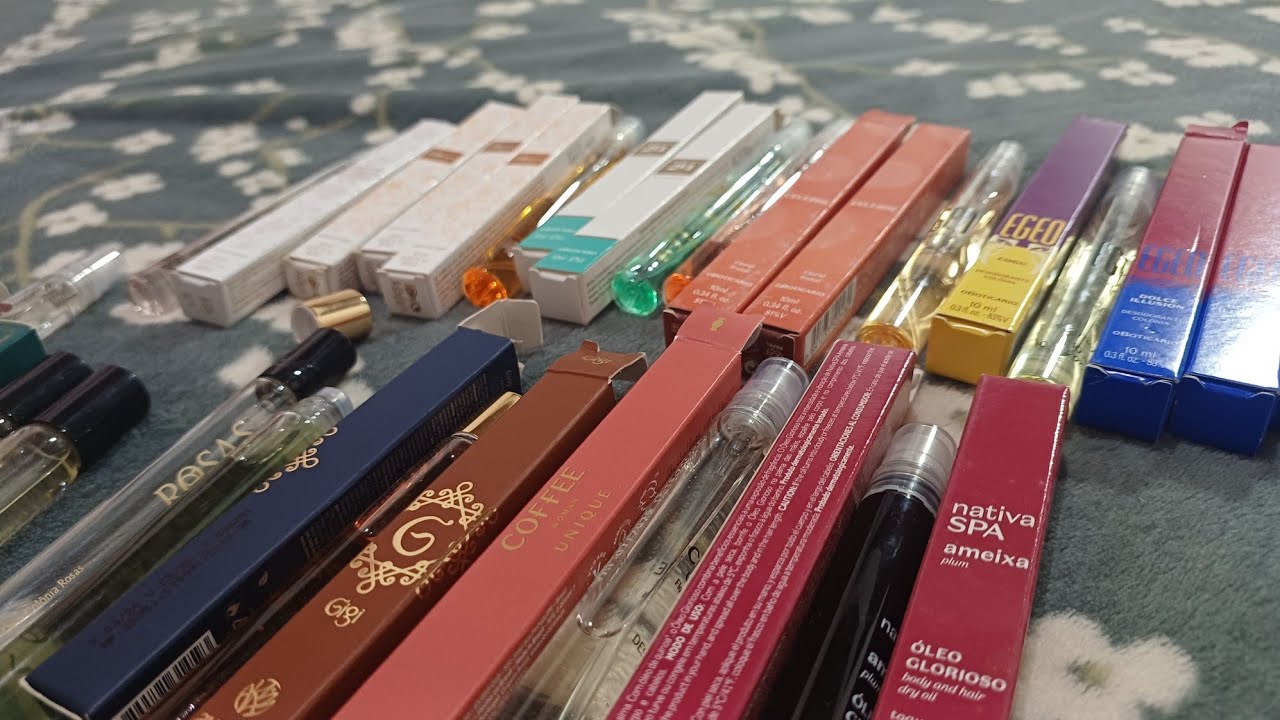 MOSTREI TODOS OS PERFUMES DE 10ML