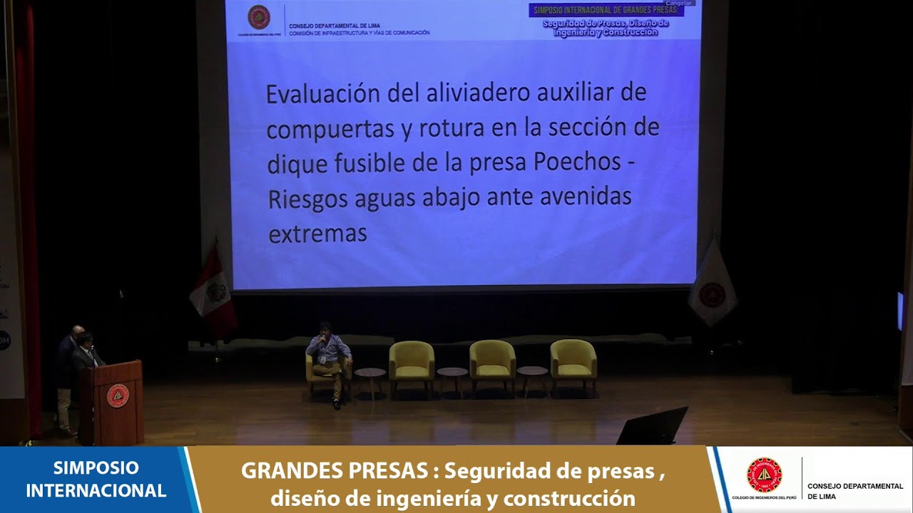 Simposio: Grandes presas, seguridad de presas, diseño de ingeniería y construcción (Día 1) P 2