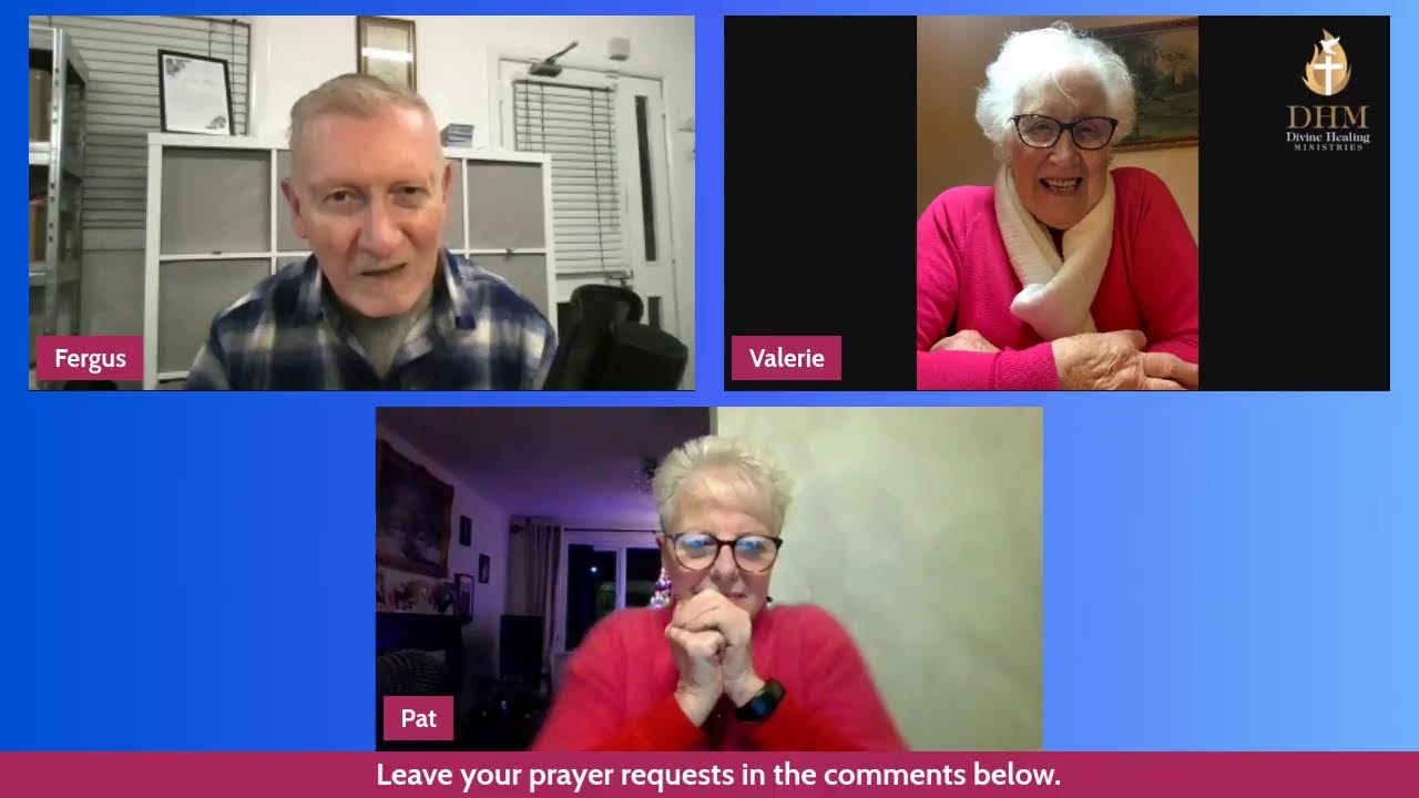 Livestream Prayer 7.30pm Monday 8th December 2025