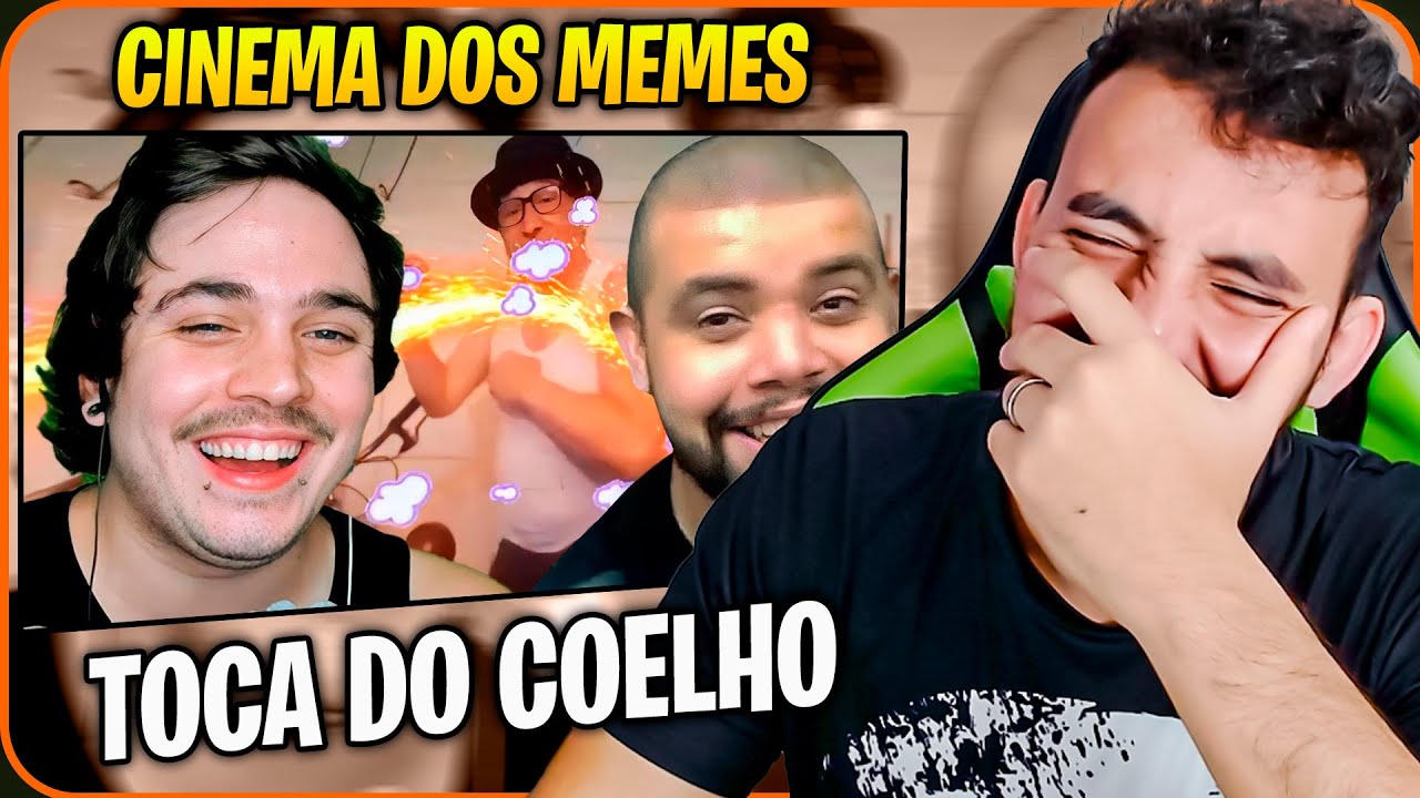 Cinema dos MEMES ft. LUANGAMEPLAYS - TocaDoCoelho | Leozin React