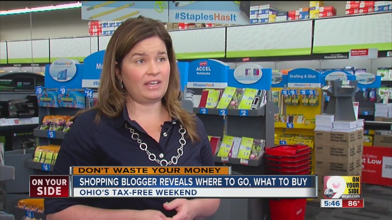 Making the most of Ohio's tax-free weekend