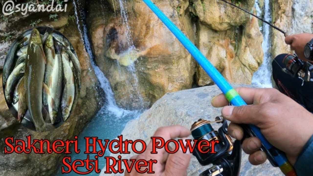 Sakneri Hydro Power Amazing Fishing Asala Seti River Pokhara || Fishing Nepal 🇳🇵
