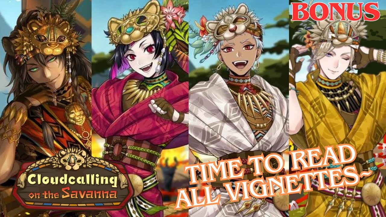 Reading the Liongarb Vignettes ~ Twisted Wonderland ~ Cloudcalling on the Savanna Bonus