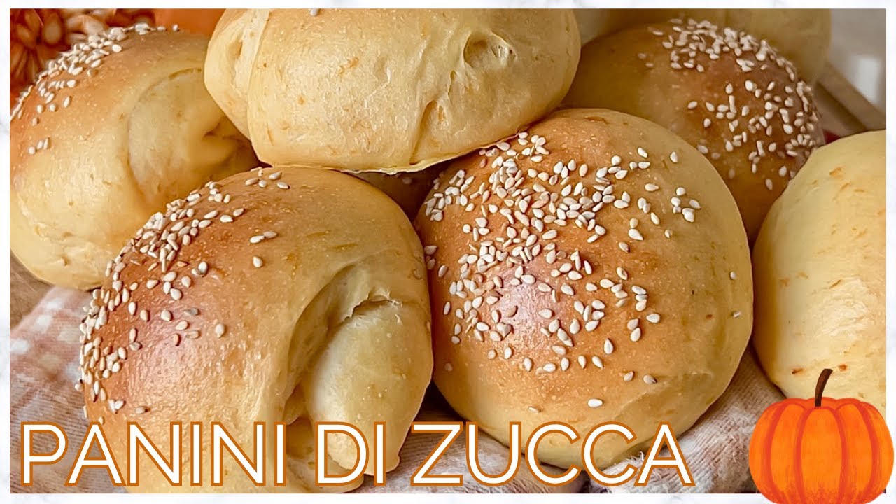 🍂 PANINI SOFFICI CON LA ZUCCA | Solo 10 minuti di cottura | VELOCI E GUSTOSI