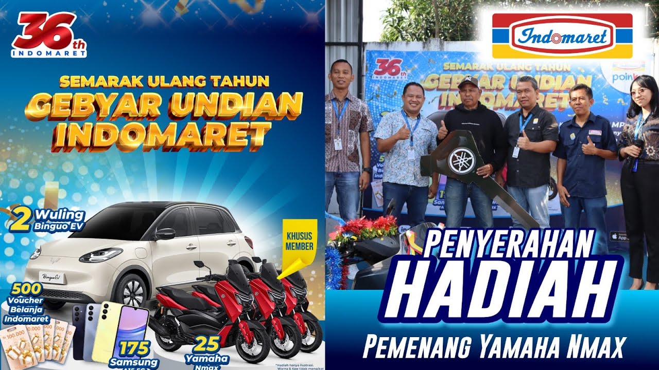 PENYERAHAN HADIAH YAMAHA NMAX