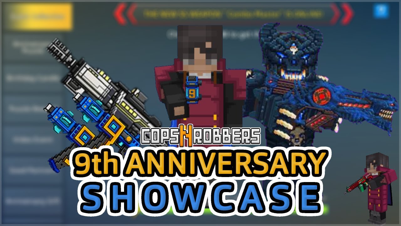 TWO SS GUNS!? - 9TH ANNIVERSARY FULL EVENT + GAMEPLAY! | Cops N Robbers