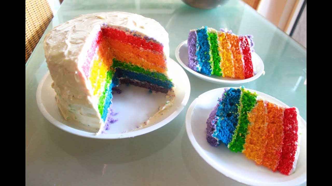 PASTEL DE ARCOIRIS!