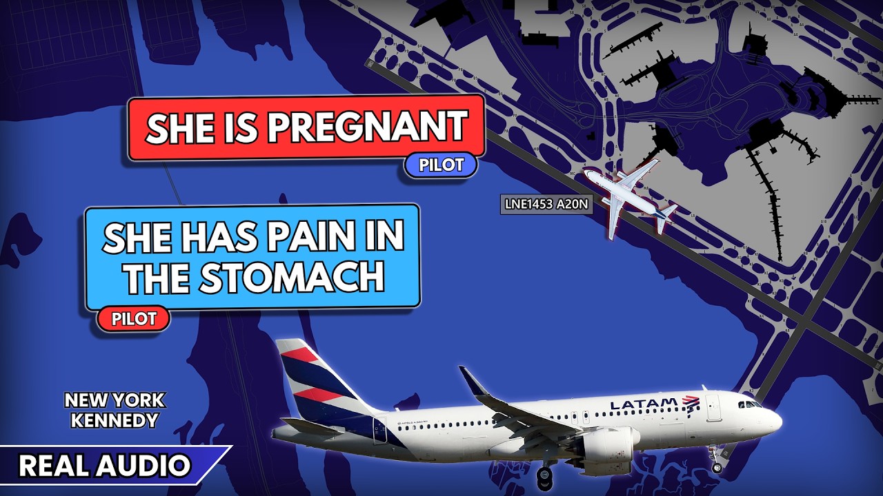 Medical Emergency on board. Airplane returns to the gate at JFK Airport. Real ATC