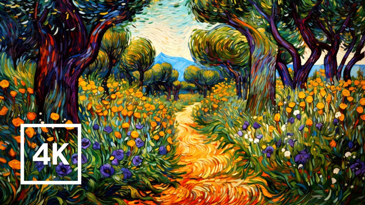 Van Gogh&rsquo;s Provence Palette: Lavender Fields and Landscapes in Digital Display