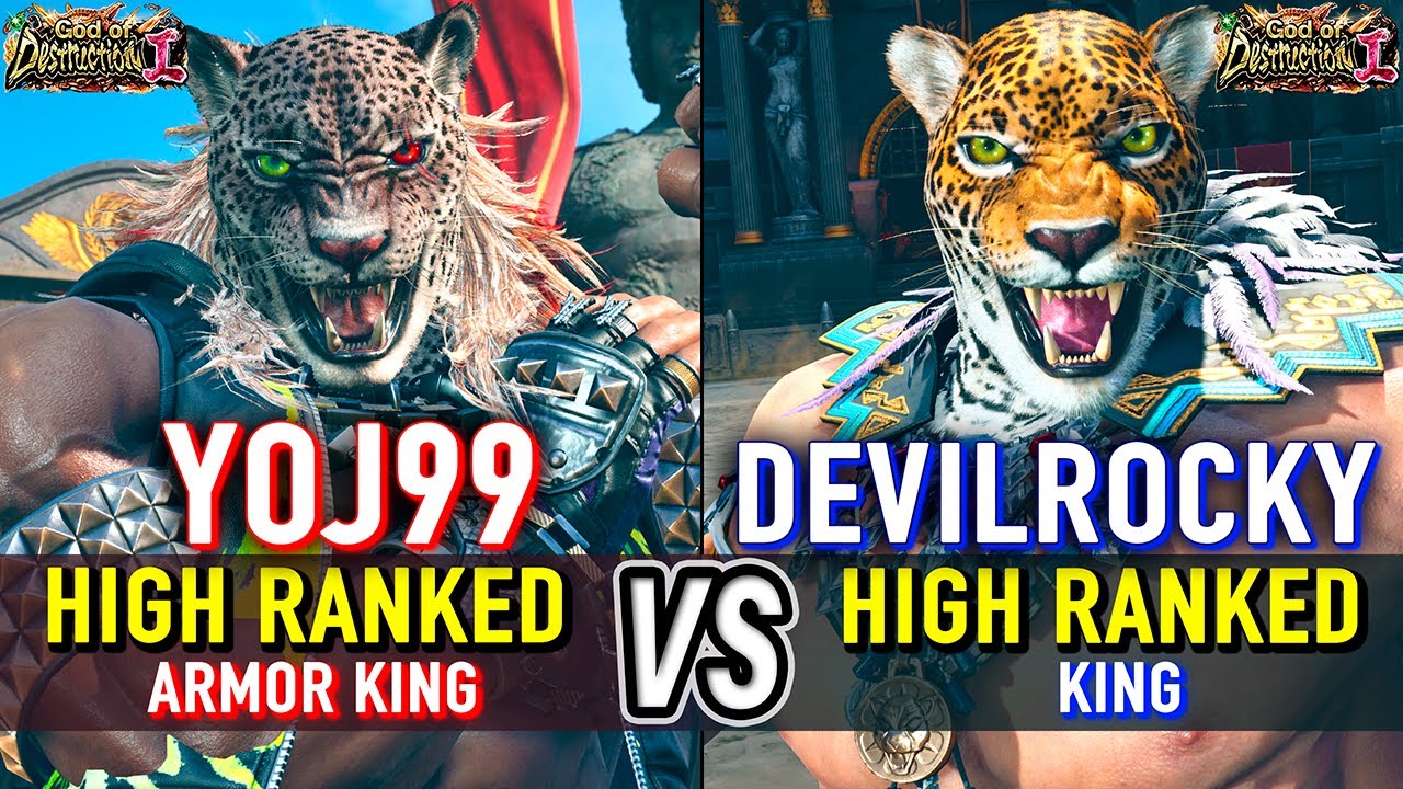 T8 🔥 YOJ99 (Armor King) vs DEVILROCKY (King) 🔥 Tekken 8 High Level Gameplay