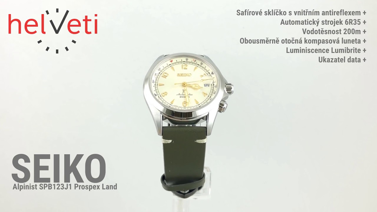 Seiko Alpinist SPB123J1