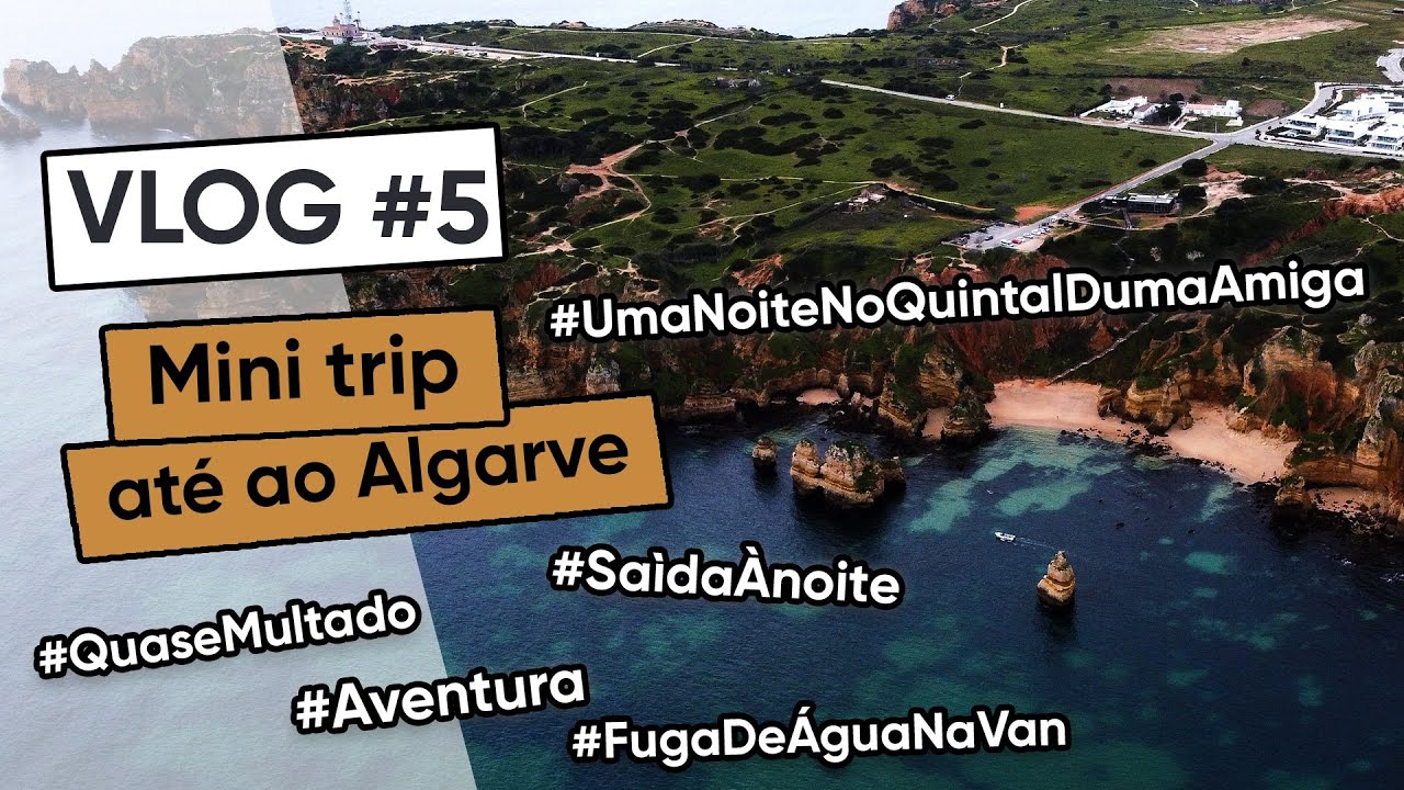 🚐 Fui com a minha Van até ao algarve