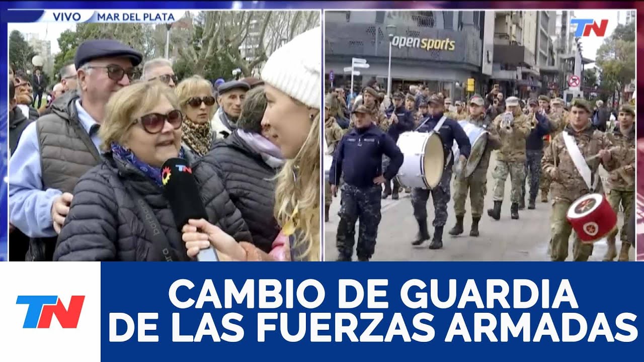 Por primera vez, cambio de Guardia Federal en Mar del Plata.