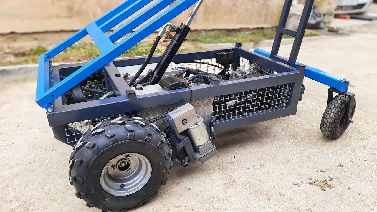 Electric + Hydraulic = Ultimate Mini Dump Truck