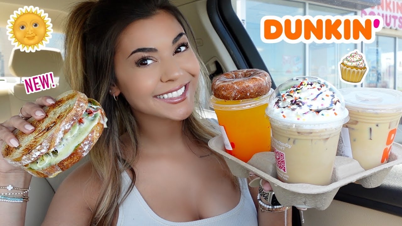 Dunkin Donuts NEW Spring Items! *IM IMPRESSED*