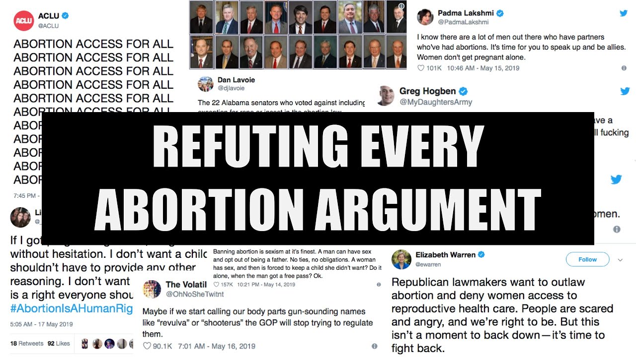 Refuting EVERY Pro-Choice Argument | Heck Off, Commie!