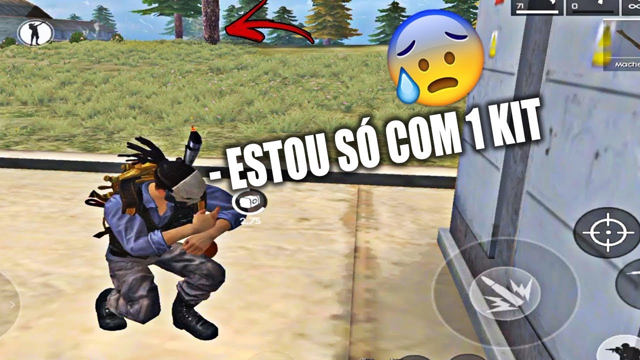 A SOLO VS SQUAD MAIS SOFRIDA DA MINHA VIDA - FREE FIRE
