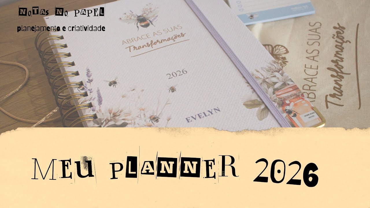 Unboxing - Planner 2026 | Mellancia Azul ♡