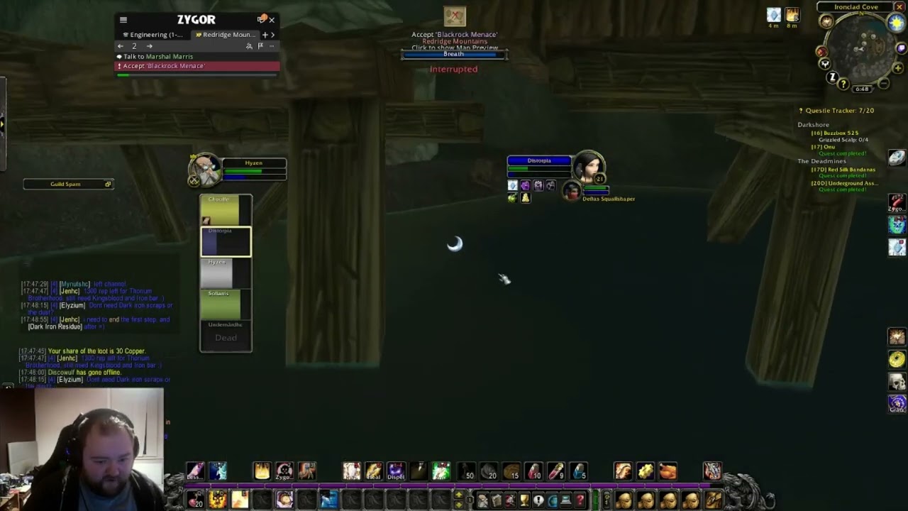 Deaths in The Deadmines - WoW Classic Hard Core