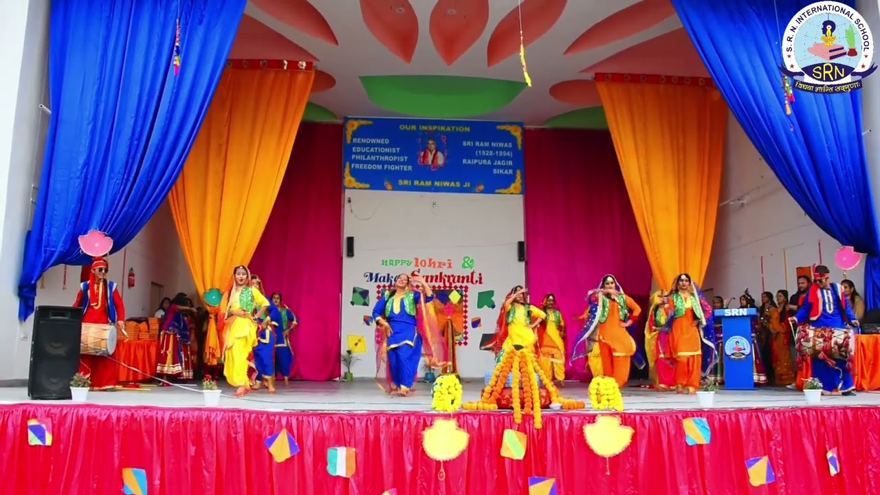 Lohri & Makar Sankranti celebration at SRN International School #rajasthan #cbse #punjabi #ncert